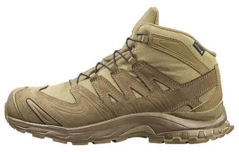 SALOMON XA Textile, Leather Versatile Cushioning Abrasion Resistant Waterproof And Breathable Mid top Hiking Shoes