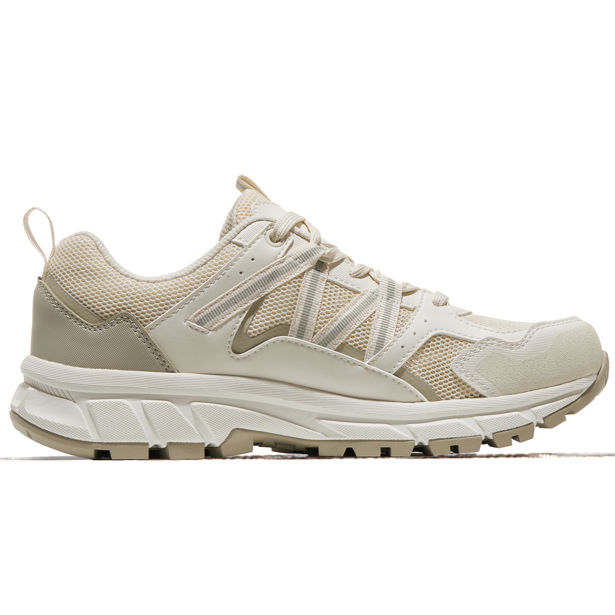 CAMEL Mesh Cushioning Abrasion Resistant Cushioning, Wear Resistant Low top Mountaineering Shoes Women’s Rococo White