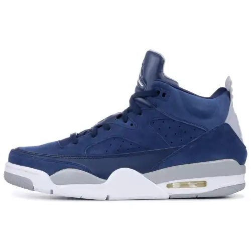 Jordan Son of Mars Low Shock Absorbing Mid Top Retro Basketball Shoes Men's Blue