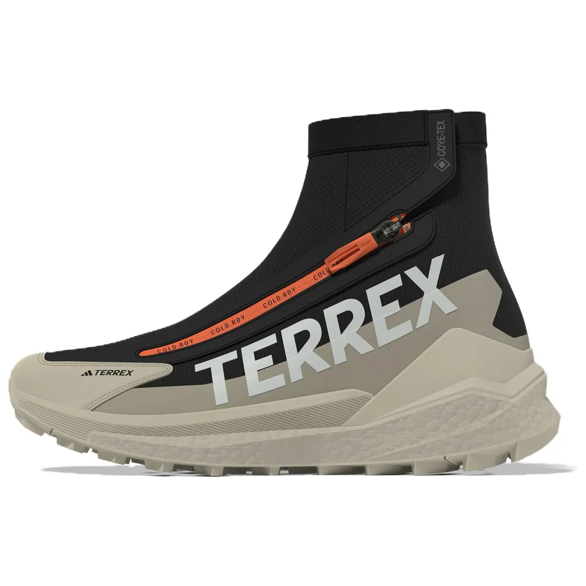 Adidas Terrex Free Hiker 2 Cold.RDY GORE-TEX 'Wonder Beige Black Orange'