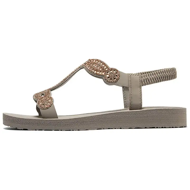 Skechers CALI One Strap Sandals Women's Taupe