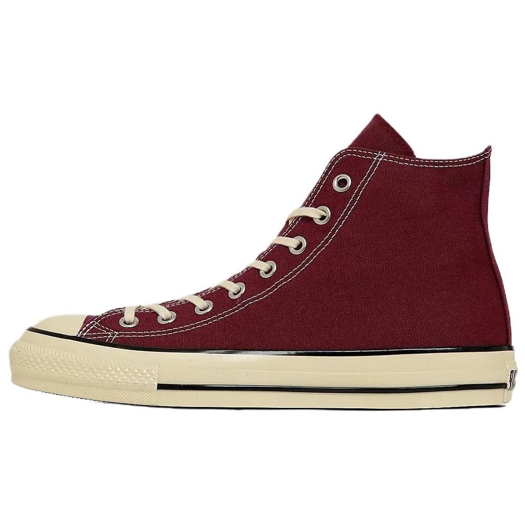 Converse All Star Aged Abrasion Resistant Abrasion Resistant High top Canvas Shoes Unisex Red