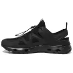 FILA Slick Wavy Sandals Comfortable Breathable River Trekking Shoes Unisex Black