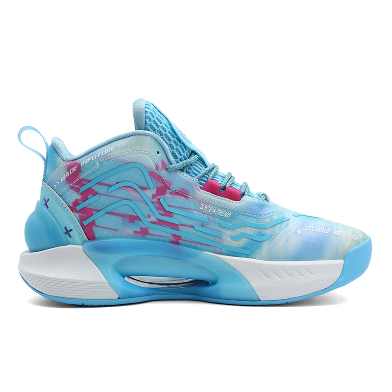 PAIKEJINGPAO Mesh Cushioning Slip Resistant Abrasion Resistant High top Basketball Shoes Unisex