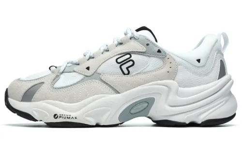 FILA FUSION Textile, Synthetic Leather Low top Chunky Sneakers Men's FILA White