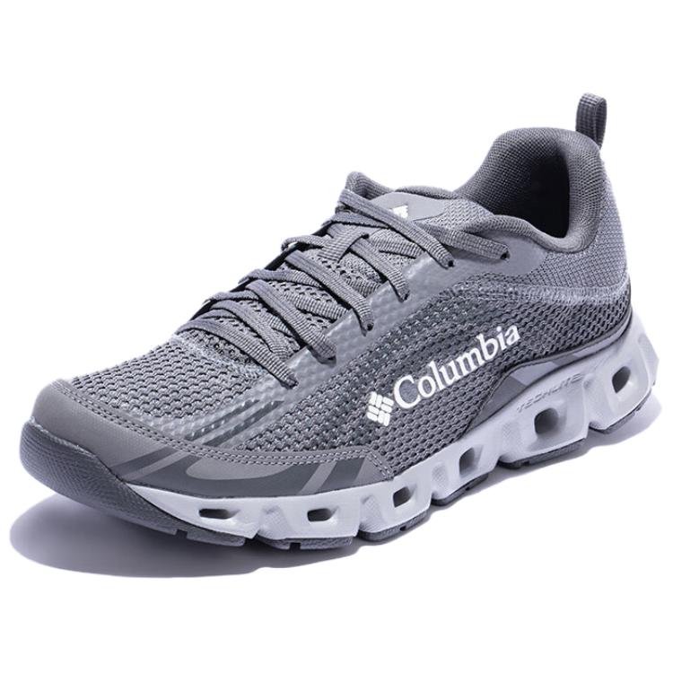 Columbia Drainmaker 4 Slip Resistant Low top Hiking Mountaineering Shoes Men’s Gray