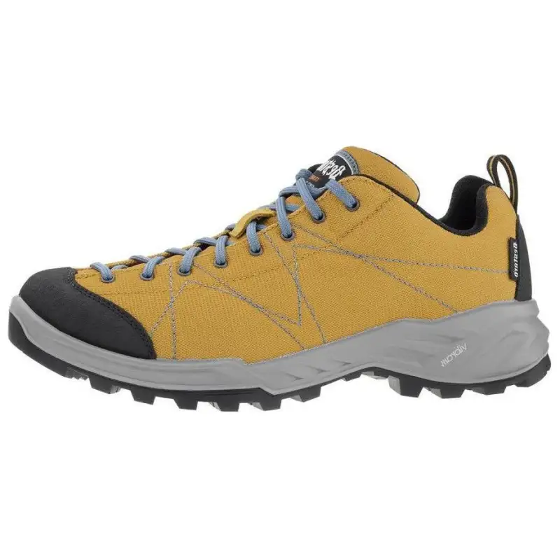 Bestard Gobi Cushioning, Wear Resistant Low top Hiking Shoes Unisex Yellow Black