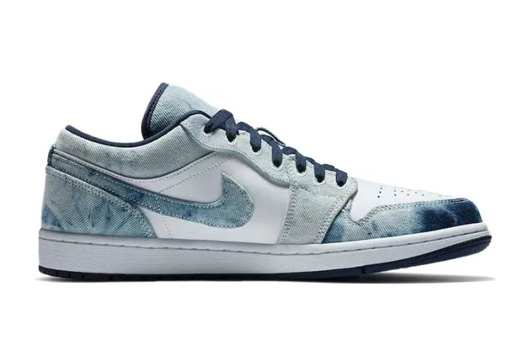 Jordan Air Jordan 1 Abrasion Resistant Breathable Abrasion Resistant Breathable Low top Vintage Basketball Shoes Men’s