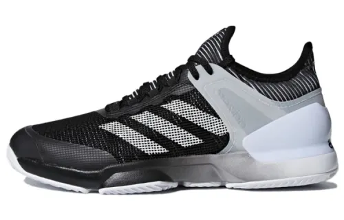 Adidas Adizero Tennis Shoes Men's Low Top Black/White