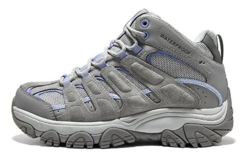 Skechers Awake Mountain Sports Breathable Mid top Outdoor Shoes Women's Gray Blue