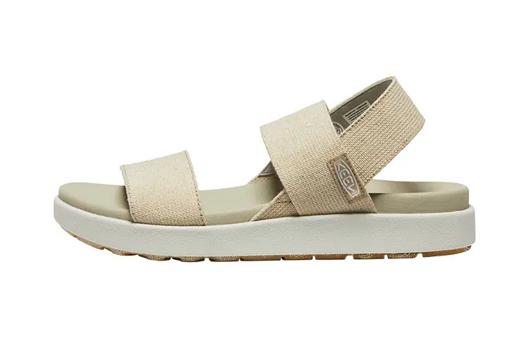 Keen Elle Backstrap Beach Sandals Women's White