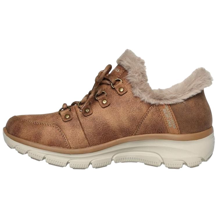 Skechers EASY GOING Abrasion Resistant Low top Hiking Shoes Women's Brown