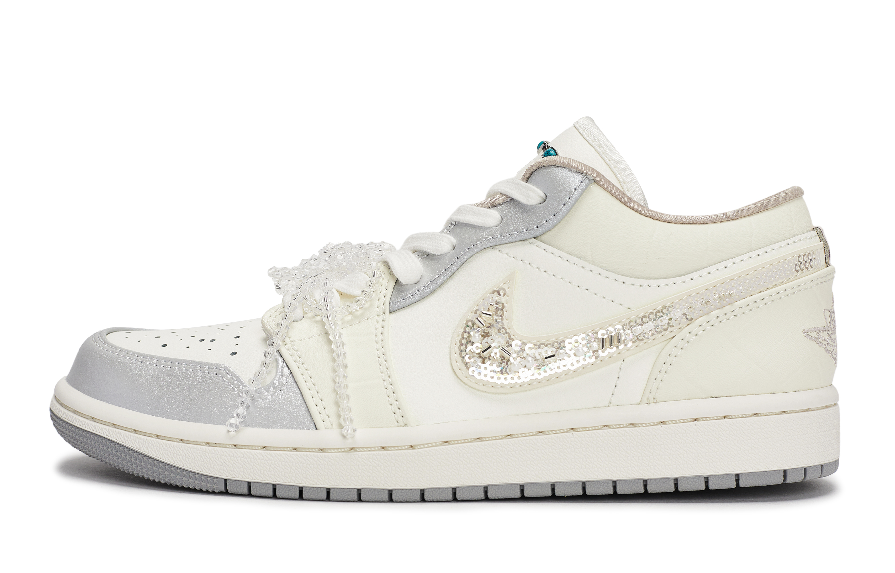 Jordan Air Jordan 1 811 Manufacturing, Sparkling Starlight, Special Shoe Box Abrasion Resistant Abrasion Resistant
