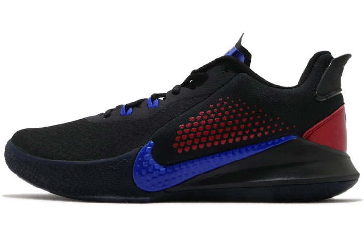 Кроссовки Nike Mamba Fury EP (черно-сине-красные)