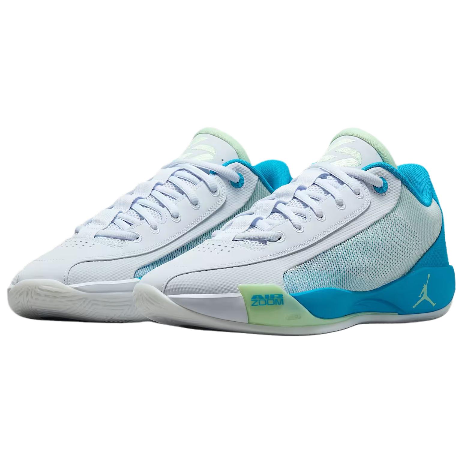 Jordan Luka .77 Abrasion Resistant Abrasion Resistant Low top Basketball Shoes Unisex Gray Blue