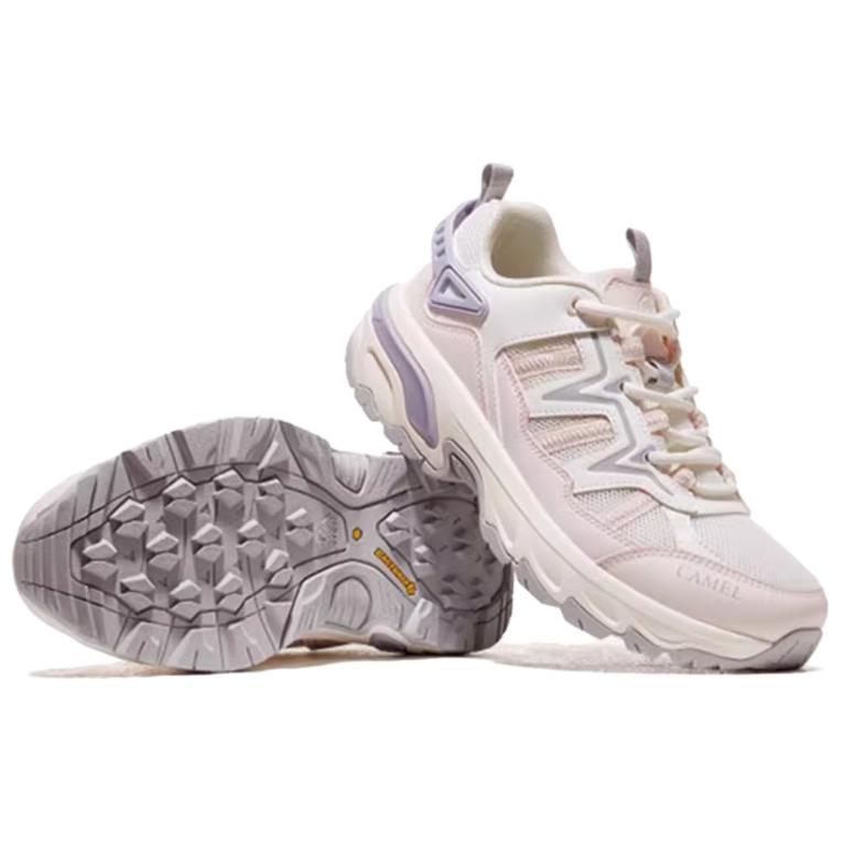 CAMEL Cushioning Low top Mountaineering Shoes Women’s Light Purple