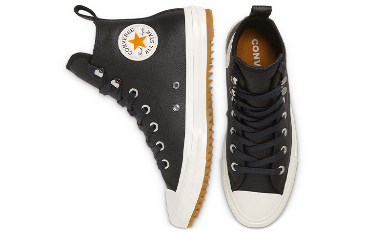 Женские кеды Converse Chuck Taylor All Star Hiker (черные) — Чёрный — фото 4