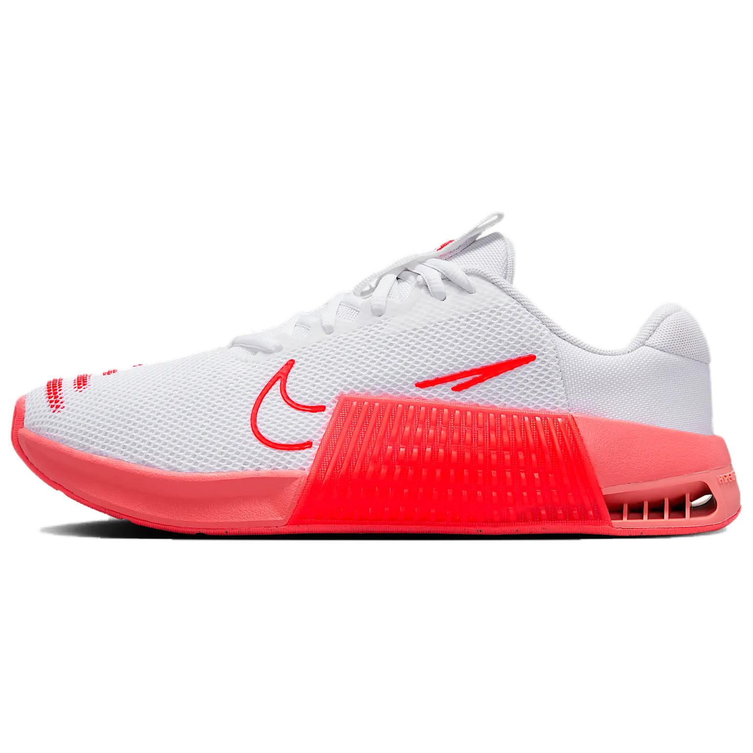 Nike Metcon 9 comfortable and versatile non-slip and wear-resistant low-top training shoes women's red