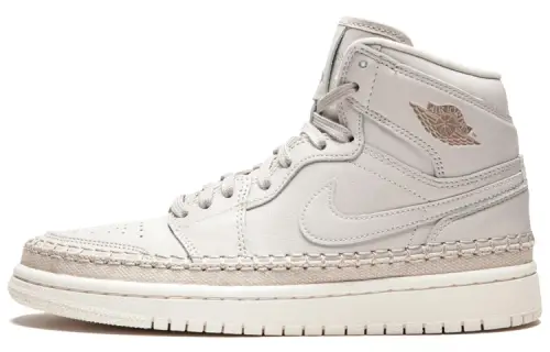 Jordan Air Jordan 1 Retro High Desert Sand (W) Leather Canvas Bronze Shock Absorbing Anti-Slip High Top Retro Basketball Shoes Women's Sand Yellow