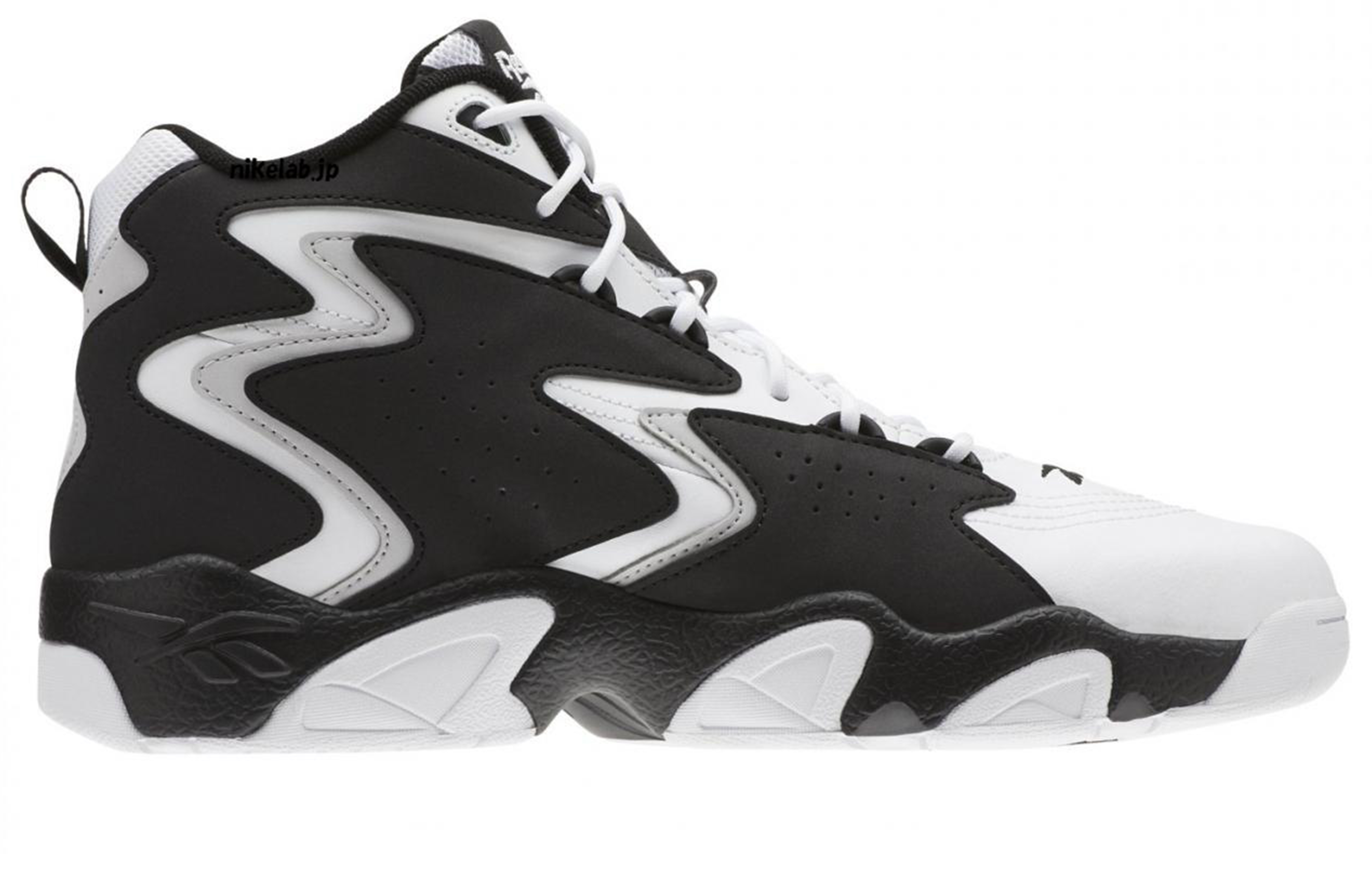 Мужские кроссовки Reebok Mobius Og (черно-белые) — фото 2