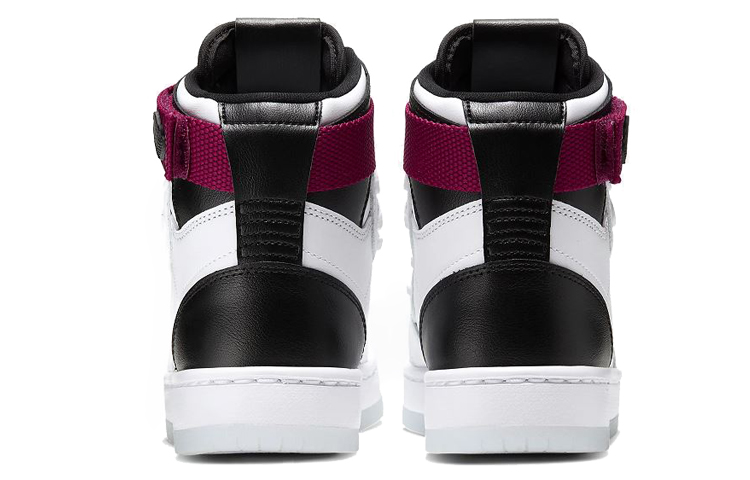 Женские кроссовки Jordan Air Jordan 1 Nova XX (бело-фиолетовые) — Белый / фиолетовый — фото 5