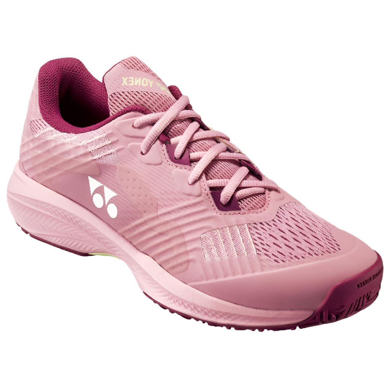 YONEX POWER CUSHION SONICAGE Slip Resistant Abrasion Resistant Low top Tennis Shoes Women’s Smoky Pink