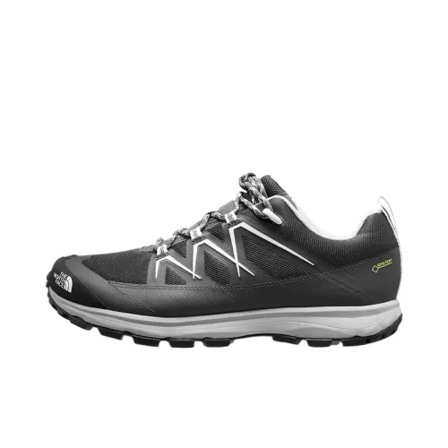THE NORTH FACE GORE TEX Waterproof And Breathable Low top Hiking Shoes Men's Gray