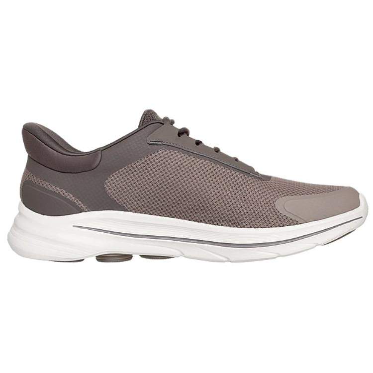 Skechers Go Walk 8 Low top Casual Shoes Men’s Brown White