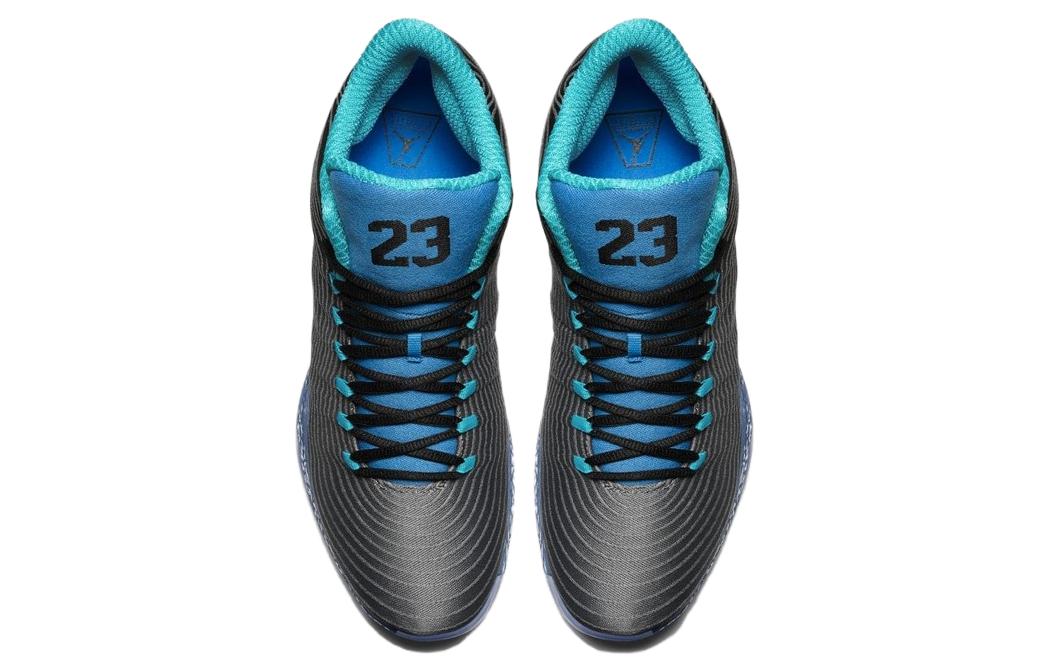 Мужские кроссовки Jordan Air Jordan 29 "Playoff Pack" (черно-синий) — 黑/白/蓝/照片蓝 — фото 3