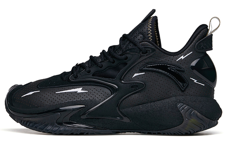 Anta Shock Wave 3 Pro Cushioning Slip Resistant Abrasion Resistant Coverage Support Impact Resistant Mid top