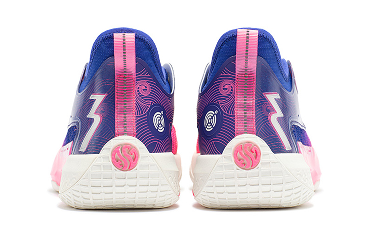 361° Zen 5 WTA Slip Resistant Abrasion Resistant Low top Basketball Shoes Men’s Neon Pink