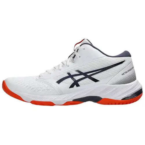 ASICS Netburner Ballistic FF Abrasion Resistant Low top Training Shoes Men's White