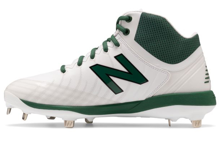 New Balance 4040 V5 Comfortable Mid top Training Shoes Men's White Green