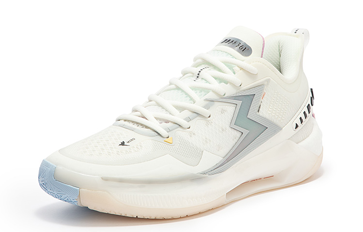 361° BIG3 5.0 Quick PRO Basketball Shoes Men’s Low Top Yellow