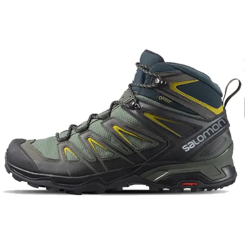 SALOMON X Ultra 3 Wide Mid Gtx 'Grey Green'