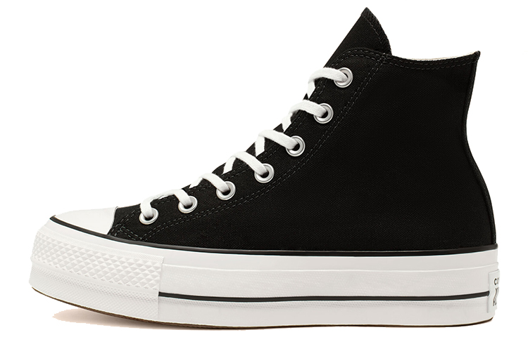 Женские кеды Converse All Star Lift (черно-белые)