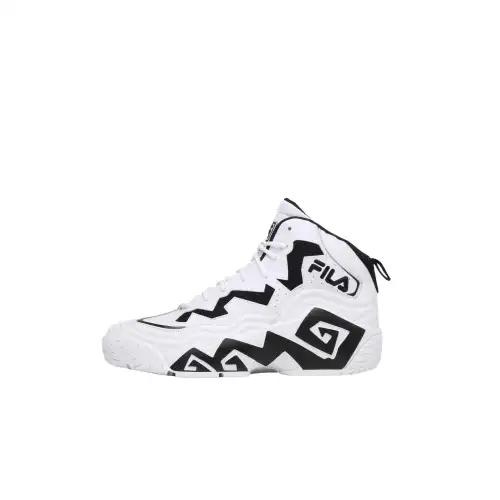 FILA MB Free Guard Mid top Vintage Basketball Shoes Men's White