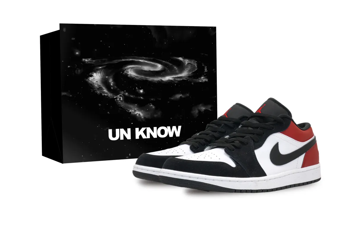 Jordan Air Jordan 1 Chicago, Special Shopping Bag, Trendy Toy Slip Resistant Abrasion Resistant Low top