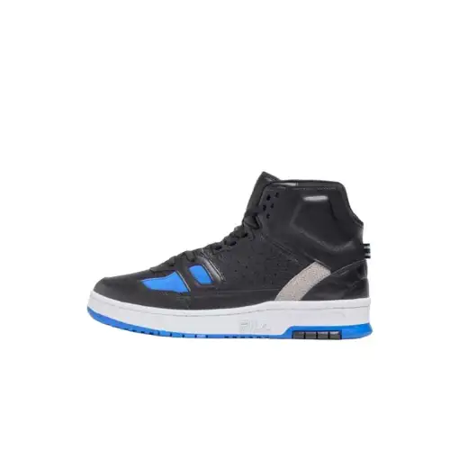 FILA Rissmo High top Basketball Shoes Men's Black Blue