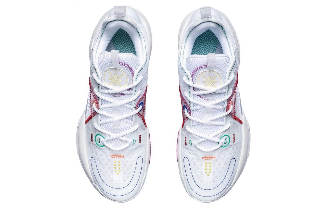 Li Ning All City 9 V1.5 Abrasion Resistant Breathable Low top Basketball Shoes Men’s White