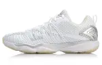 Li Ning Ranger PU, Textile Slip Resistant Abrasion Resistant Support Cushioning Low top Badminton Shoes Women's