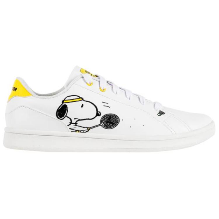 VICTOR Rubber Comfortable Cushioning Breathable Low top Badminton Shoes Unisex White Yellow