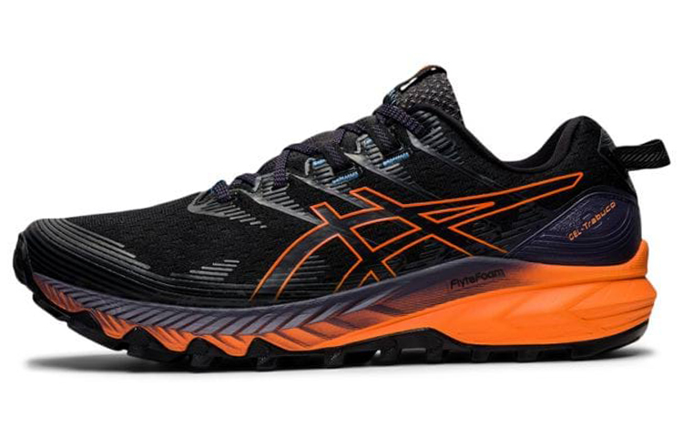 ASICS Gel Trabuco 10 Black Shocking Orange