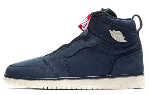 Jordan 1 High Zip Navy Women's