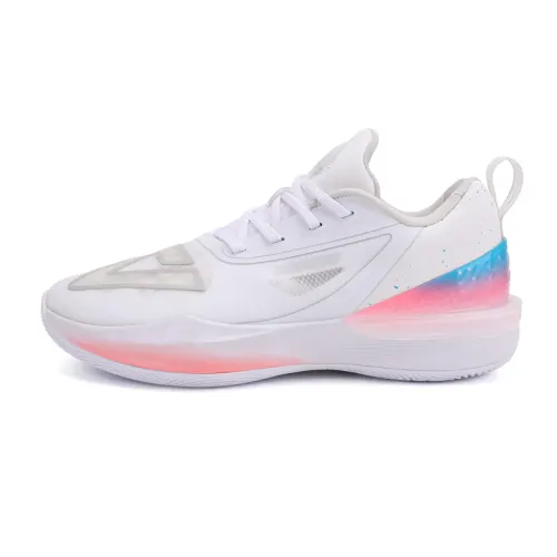 PEAK Taichi Triangle 3.0 Basketball Shoes Unisex Low Top Baymax/Elegant Blue