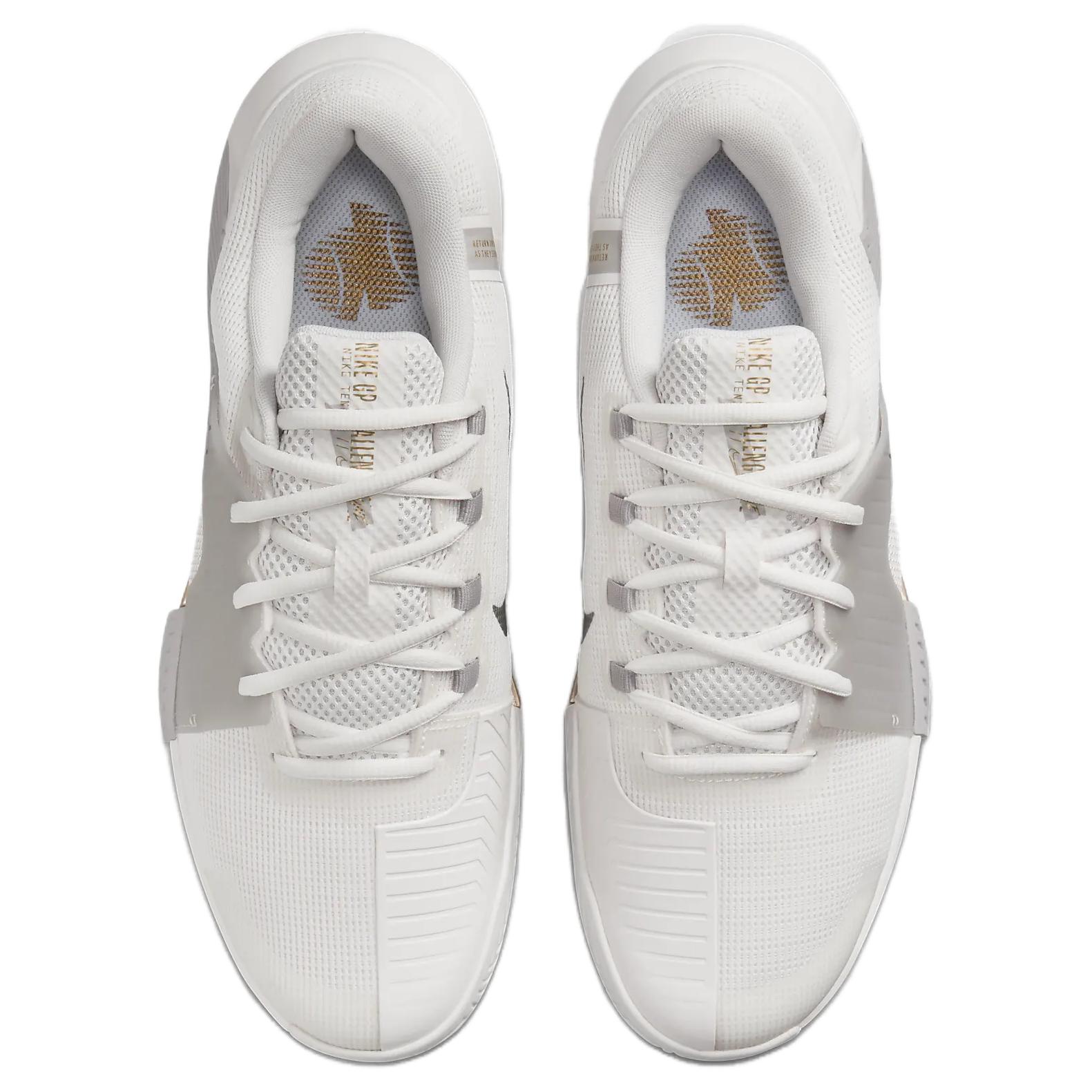 Nike Court Gp Challenge 1 Hc Premium Phantom College Grey Metallic Gold Metallic Pewter