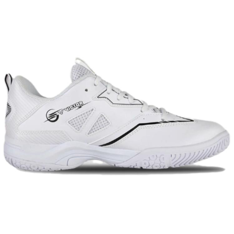 VICTOR Abrasion Resistant Support Low top Badminton Shoes Unisex White