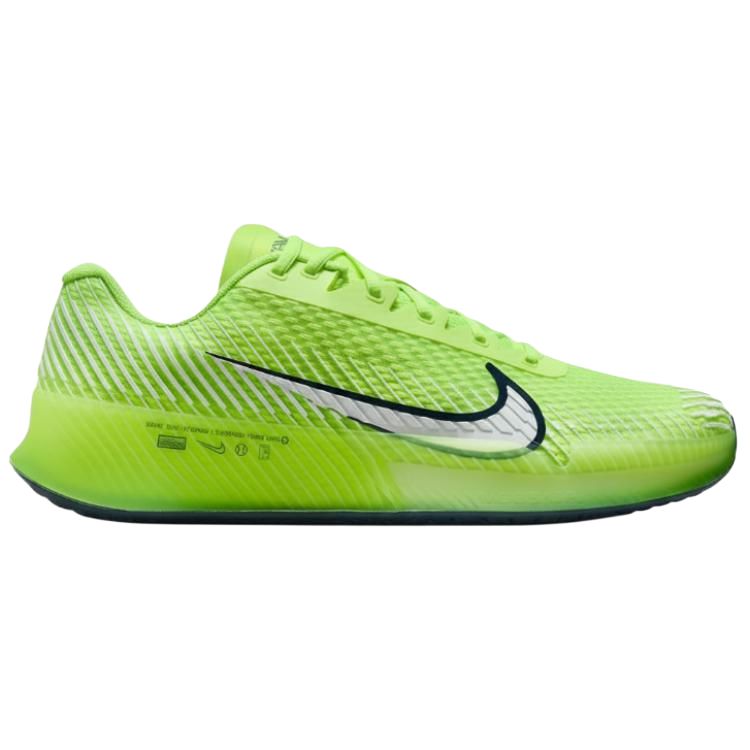 Nike Air Zoom Vapor 11 Cushioning Abrasion Resistant Cushioning, Wear Resistant Low top Tennis Shoes Men’s Green White