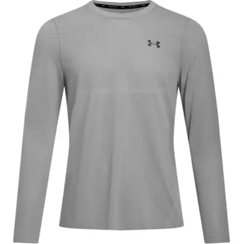 Under Armour RUSH SeamlessLegacy SS25 T Shirt Men's Modern Gray