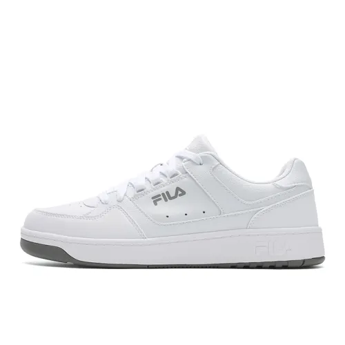 FILA TARGA 1+ Round Shield Shoes Low top Tennis Shoes Men's Standard White